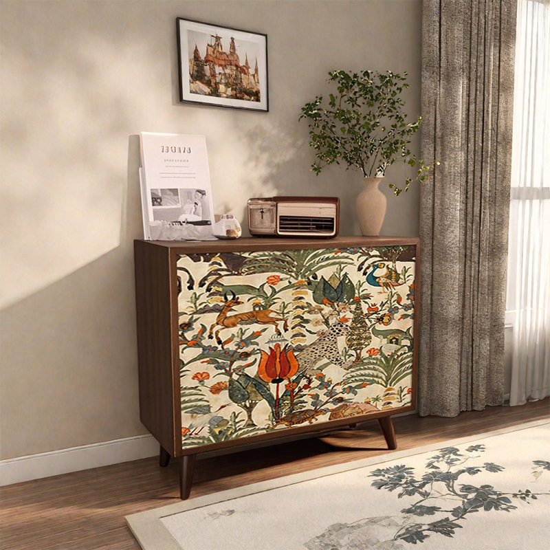 Armoire de rangement en pin