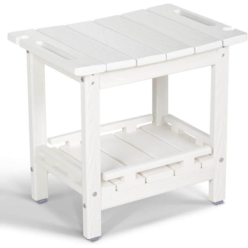 Banc de douche, bancs de douche avec tablette de rangement et ...