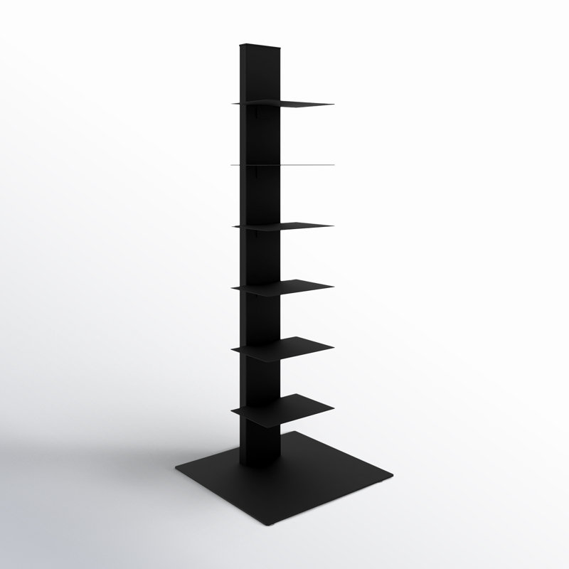 Ajax Steel Ladder Bookcase, Anthracite