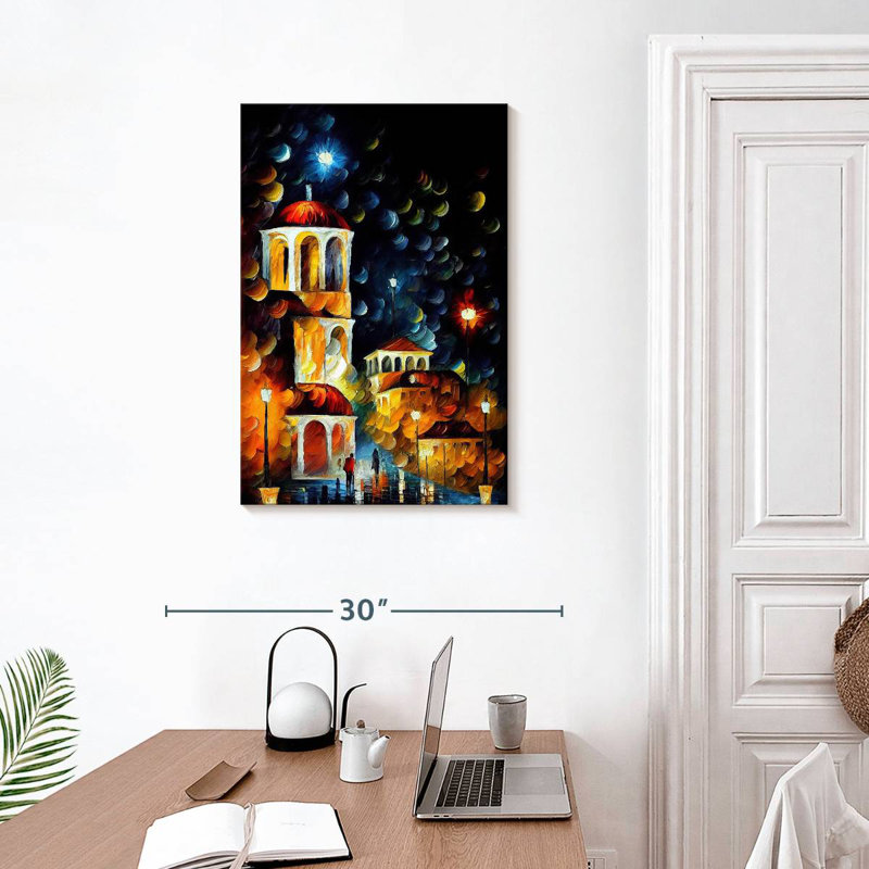 Aime Athens Night I, 30" H x 20" W