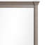 Noyer foncé Arturo X P 39 po H Miroir rectangulaire transitionnel avec cadre en bois