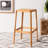 Bluebelle Counter Stool with Solid Wood Frame-847858308-877019601