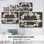Toile tendue avec galerie Gilded Christmas Collection-887885667