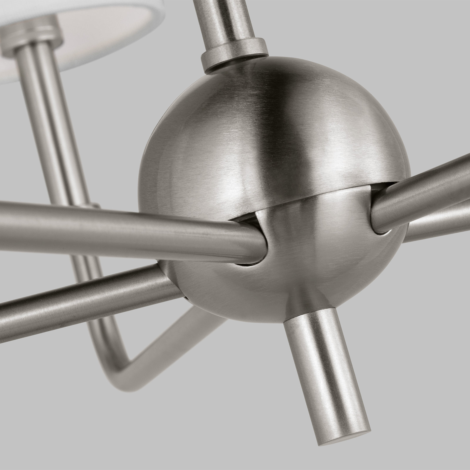 Rowley 5-Light Chandelier, Brushed Nickel
