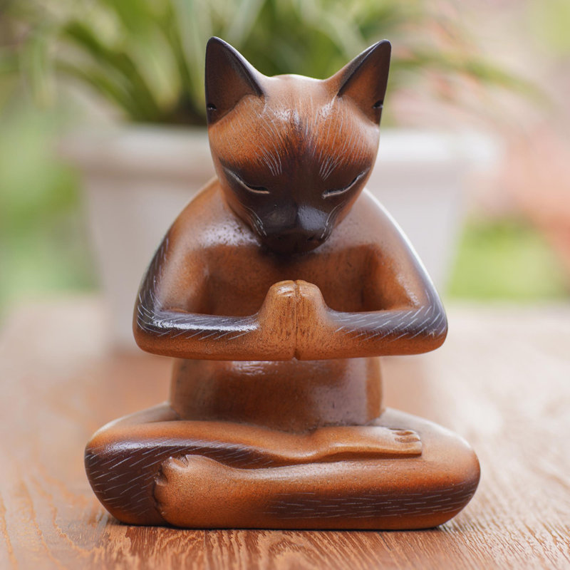 Statuette féline