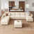 Beige Polyester