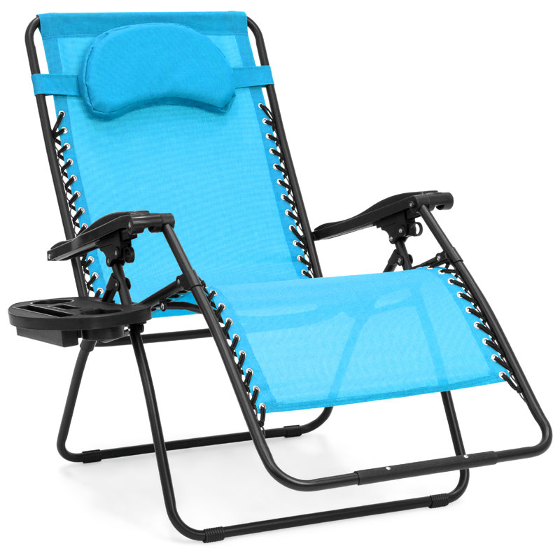 Dannunzio Folding Zero Gravity Chair, Blue