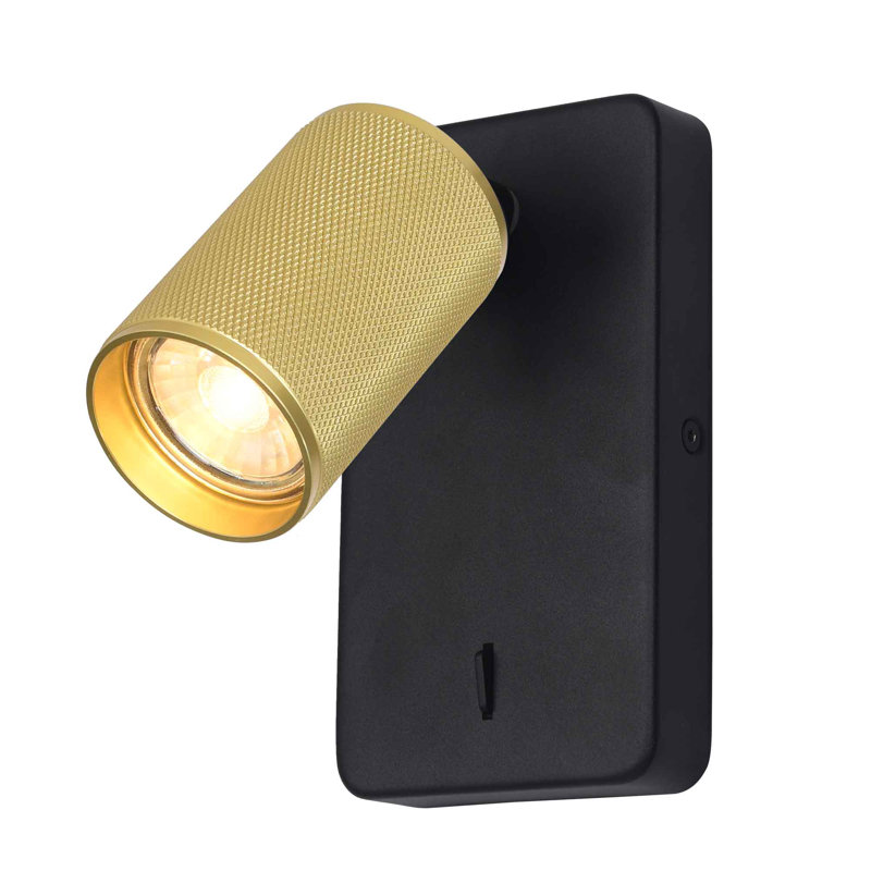 Alexzandyr Flush Mount, Gray, Black