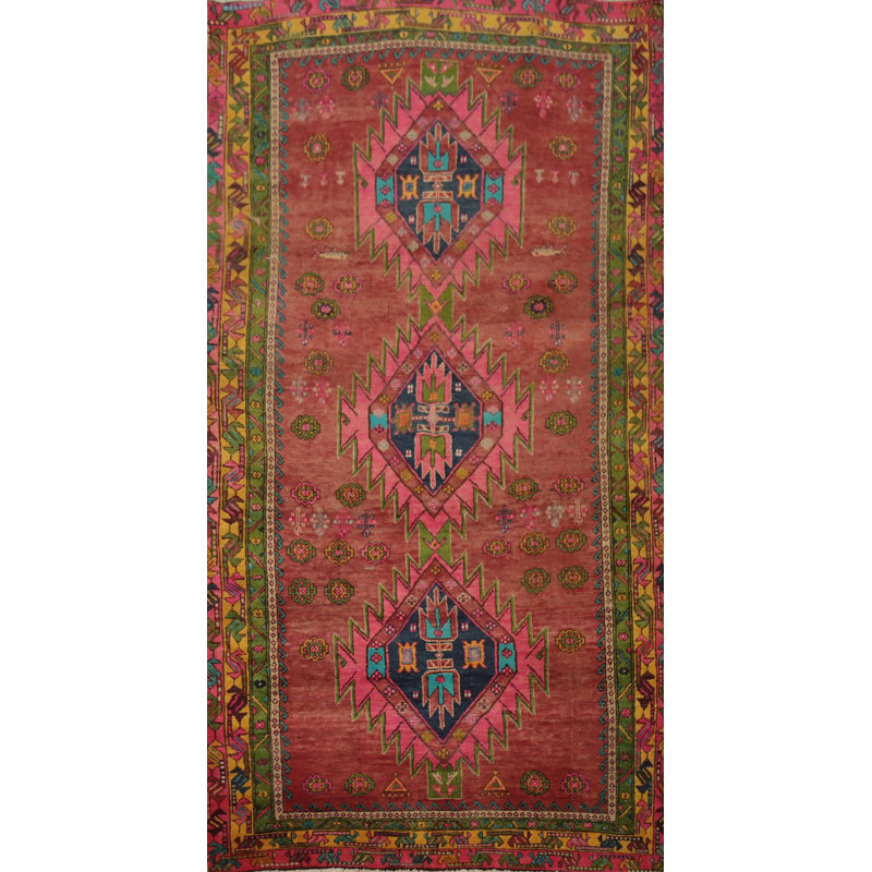 Tapis traditionnel géométrique 4 x 8