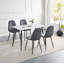 Metal Base Dining Table