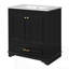 Meuble-lavabo 30 po avec lavabo en céramique-1112559062