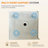36 in W x 36 in D Acrylic Diamond Shower Base with Center Drain 2 Sided Wall Flange Dual Entry Low Threshold White Shower Pan with Drain