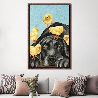 Chick Magnet by Tracy Lizotte - Painting on Canvas