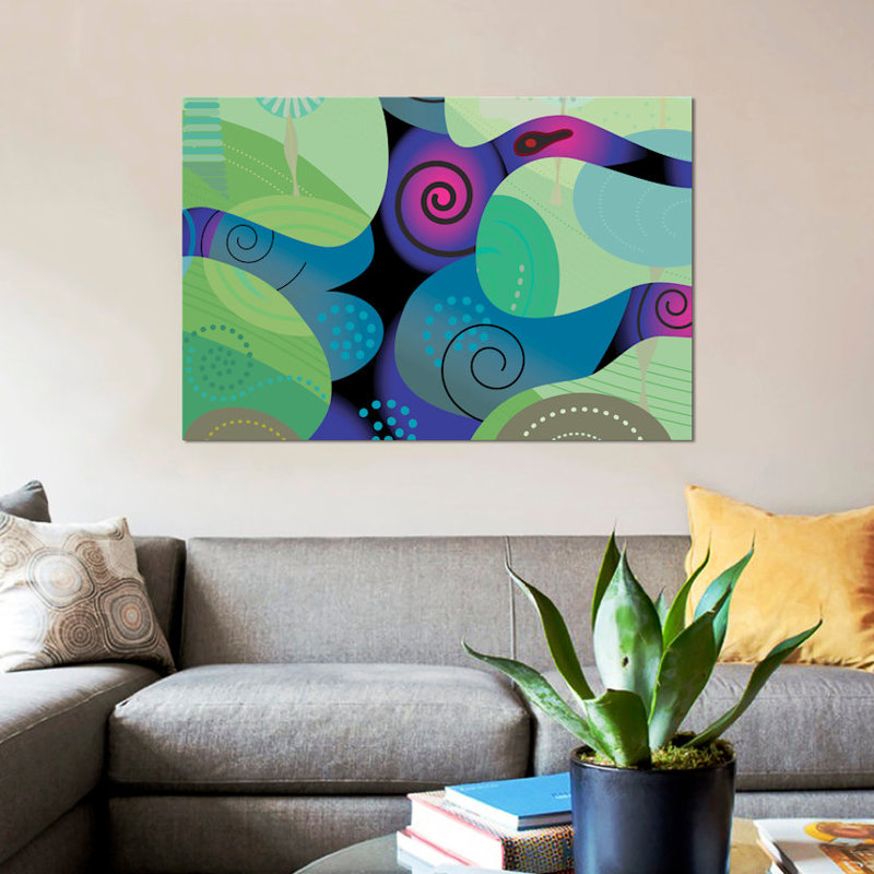 « porto vallarta effect », impression sur toile, H 18 po x l 26 po x P 1,5 po, Toile tendue, Pas de tapis