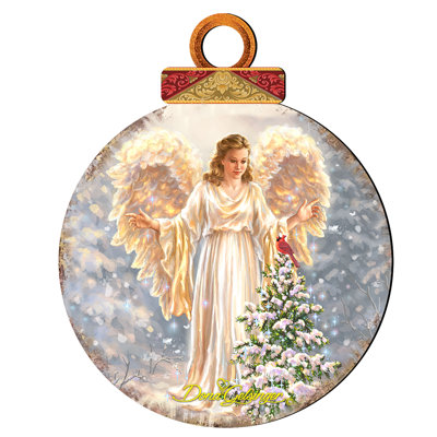 OR 1'' Wood Holiday Shaped Ornament