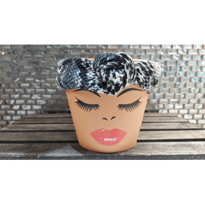 Sassy Soul Sister, Head Face Planter, Planter with Drainage, Planter, Flower Pots, Unique Gift