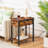 Huspon 24" End Table with Storage and Charging Station-360500358