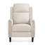 Fauteuil inclinable en cuir véritable à grain supérieur manuel H 43,7 po x l 28,7 po Evridiki-1329280130
