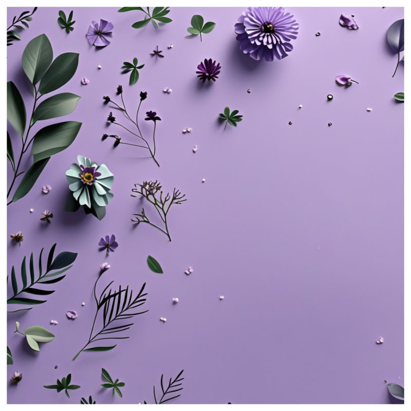 Jeté en molleton mauve - Fleurs pour canapés ou lits, 60in W x 80in H