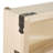 6-Tier Solid Wood Wall Display Acrylic Door for Minifigures Action Figures Collection