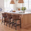 Tabouret de comptoir en bois massif Carneshia-762767893