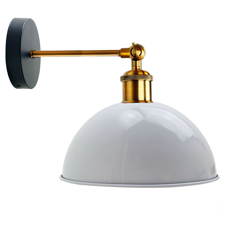 Winsett Armed Sconce, White