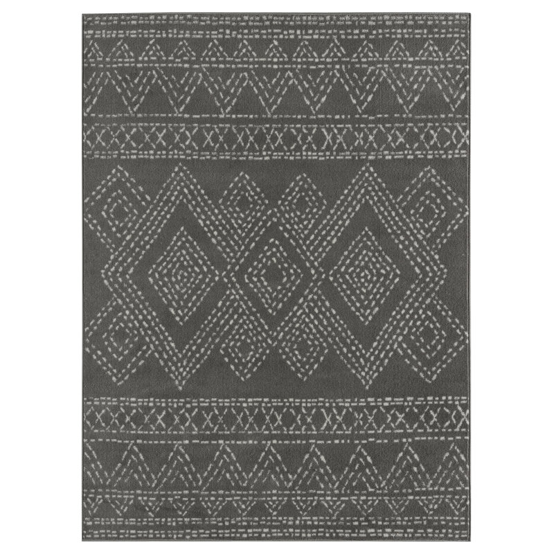 Gillingham Geometric Area Rug, Rectangle 60x 100cm