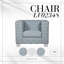 Fauteuil club moderne pour salon