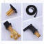 Deck Waterfall Faucet with Diverter