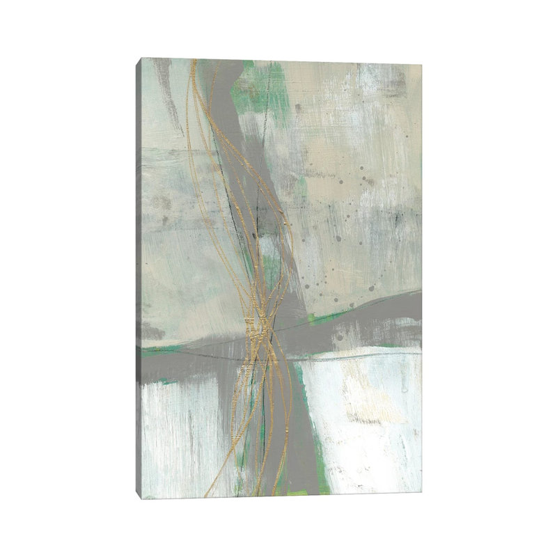 Golden Weave I 1 Piece Wrapped Canvas Wall Art, 45.72cm H x 30.48cm W x 1.905cm D