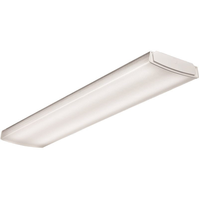 Plafonnier encastré 1 lumière à del rectangulaire simple 10 po