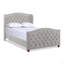 Ensemble de lit pour tête de lit tapissier, grand, polyester-1012056095-1012056093