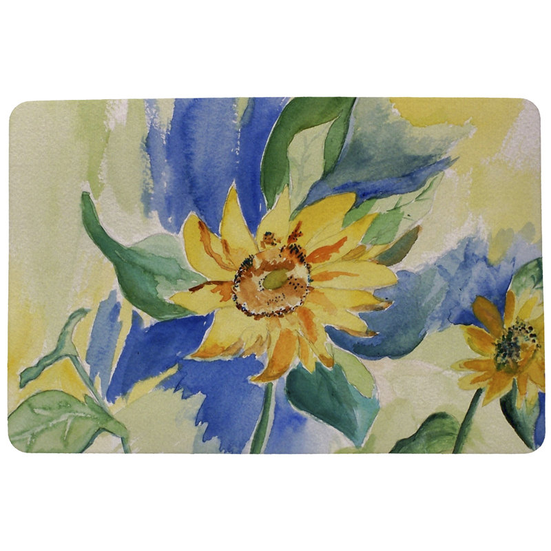Gaylor Non-Slip Indoor / Outdoor Doormat, Rectangle 1'6" x 2'2"