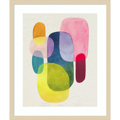 Sunlit Spectrum I by Grace Popp Wood Framed Wall Art Print