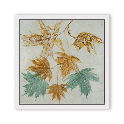 Nature Inspired "Lustrous Foliage" Canvas Wall Art By 