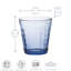 Duralex - Prisme Drinking Glasses - Tumblers for Water, Juice-242830753-242830748-242830751
