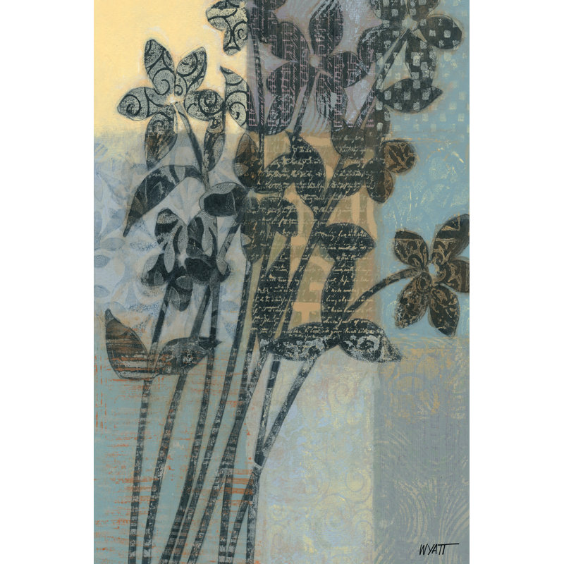 Quilted Bouquet II by Norman Wyatt Jr. - Wrapped Canvas Painting, 91cm H x 61cm W x 3.8cm D