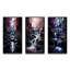 «Pink Tree Waterfall Uncharted Journey», 3 pièces sur toile-1308278396-1308278370