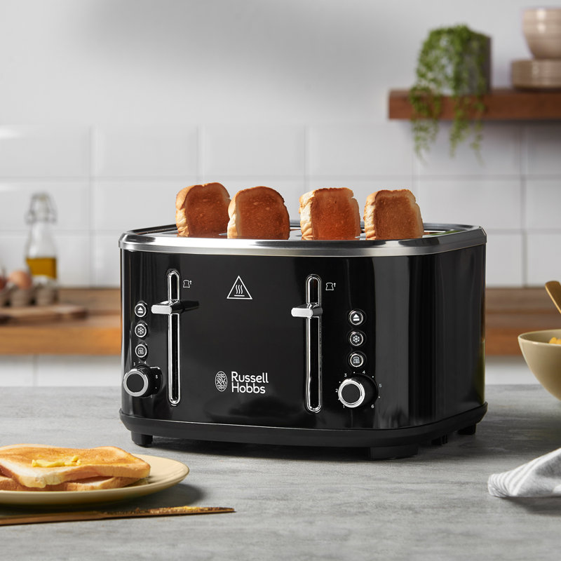 Russell Hobbs Stylevia Toaster Mocha, Black