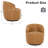 Genece Upholstered Swivel Accent Chair-36038104