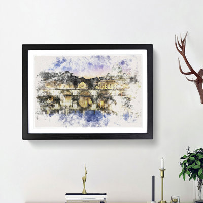 St. Peters Basilica in Rome Italy - Framed Print