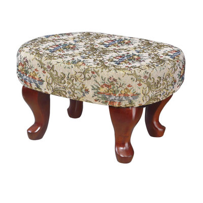 Tabouret décoratif en bois massif Aariz