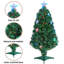 Lighted Artificial Spruce Christmas Tree-1163180959