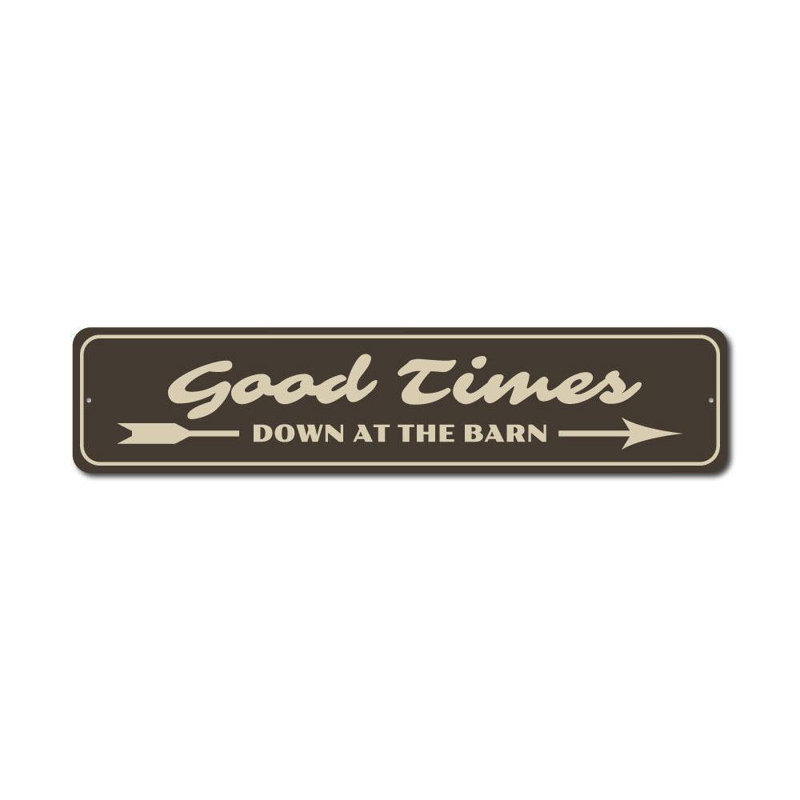 Panneau en aluminium Good Times, H 4 po x l 18 po x P 0,04 po