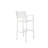 Bayaud 30" Patio Bar Stool Aluminum Outdoor Bar Stool – Modern Patio Stool with Rust-Free Frame & All-Weather Poly Resin Seat in White-59768906