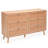 Rattan 6 Drawer Double Dresser for Bedroom, Chest of Dressers, Modern Dresser Drawer Chest-972698695