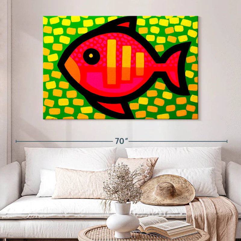 Big Fish, 34" H x 51" W