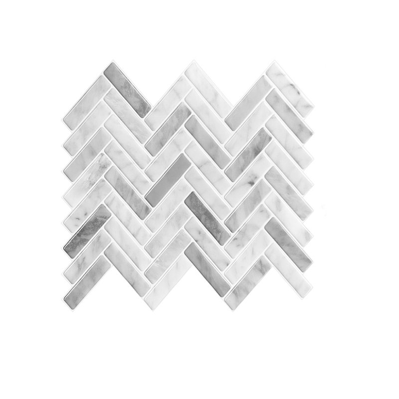 10Pcs Peel and Stick 2.5mm Backsplash Tiles