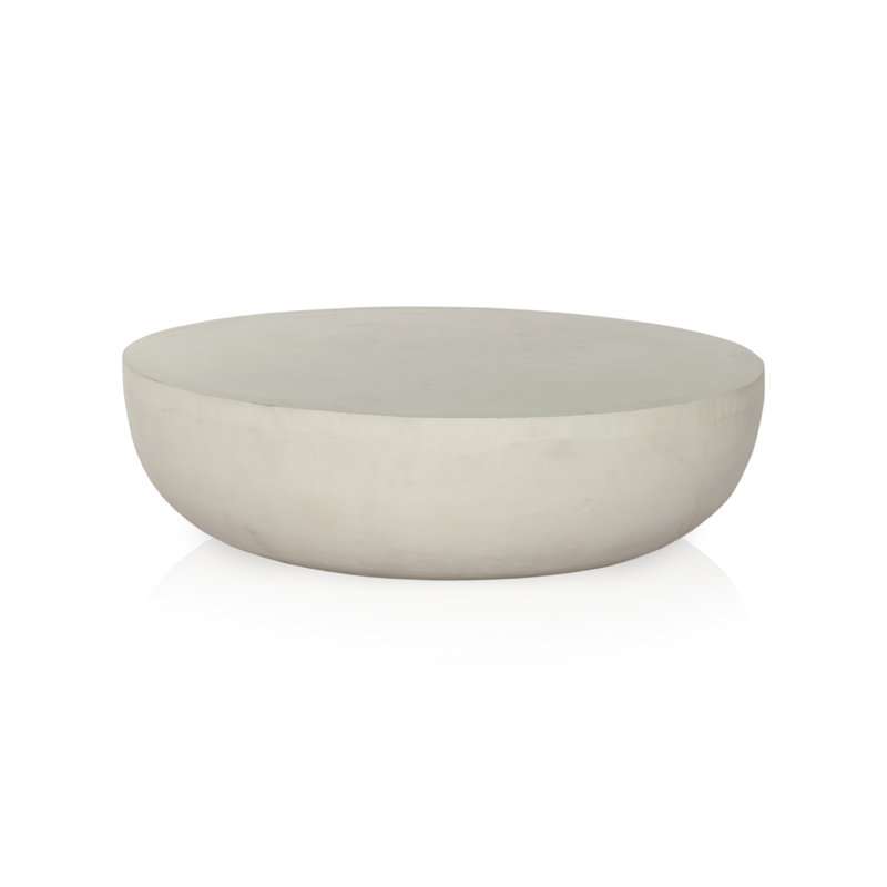 Table basse Eponine, Blanc mat
