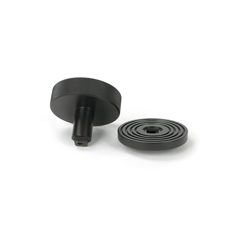 Brompton Single Dummy Door Knob , Aged Bronze
